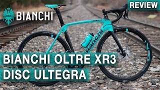 Bianchi Oltre XR3 Disc Ultegra 2020  TOP Bike review [upl. by Feenah]