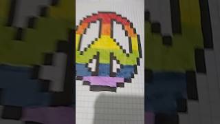 Dibujo de pixelđź’• pixelart multicolor [upl. by Anonyw]