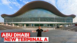 Inside The 3 Billion New Terminal of Abu Dhabi Airport [upl. by Akenehs]