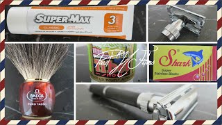 Parker 96R DE Razor  SuperMax Classic Cream [upl. by Thayne]