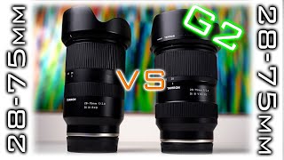 Tamron 2875mm F28 VS NEW G2 Full Comparison [upl. by Mafalda]