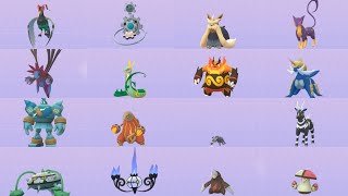 ALL UNOVA Gen 5 POKEMON AND EVOLUTIONS IN POKEMON GO Except the monkeys Those damn monkeys [upl. by Brose]