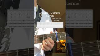 Puente  Gustavo Cerati versión guitarra [upl. by Gardner]