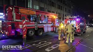 Rookontwikkeling bij woningbrand Hobbemastraat Den Haag [upl. by Winthrop129]