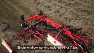 Kuhn GA 8030 Rotary Rakes  Features and Benefits [upl. by Jobye]