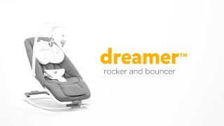 Joie dreamer™  Compact Rocker amp Bouncer for Newborns [upl. by Aenyl]