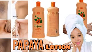 WATCH BEFORE USING IT😳 Difference Between Fake ampOriginal Papaya Whitening lotion skincare skinglow [upl. by Griffiths]