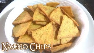 Nacho Chips Nacho recipe  Homemade Nachos Corn Tortilla Chips  Makki ke Chips  Cook with Heart [upl. by Lovell123]