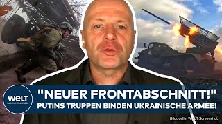 PUTINS KRIEG quotDreiste Aktionquot Russland weitet Angriffe aus Gebietsverlust für Ukraine [upl. by Eissolf745]