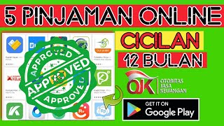 5 pinjol cicilannya sampai 12 bulan terbaru • pinjaman online 12 bulan [upl. by Marthe]