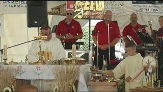 Immaculate Conception Church celebrated their PolishAmerican Dozynki Festival [upl. by Avad]