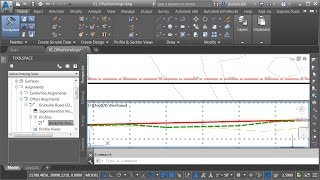 Civil 3D 2018 New Feature Offset Profiles amp Connected Alignments  Pt 1 [upl. by Betty]