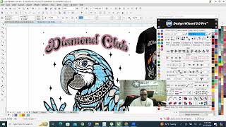 DIAMOND CLUB PARROT DESIGN PT 2 [upl. by Oiragelo]