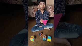 Pyraminx Tutorial skill  how to solve pyraminx cube ❤️💗💖💓 [upl. by Lizette122]