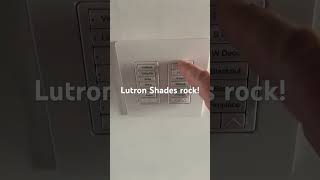 Another reason to buy Lutron Shades with your Lutron Lighting [upl. by Tteltrab960]