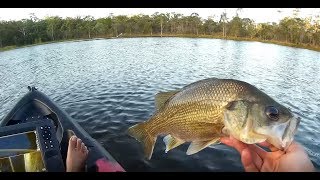 Australian Bass with Lowrance Hook2 [upl. by Aynwad]