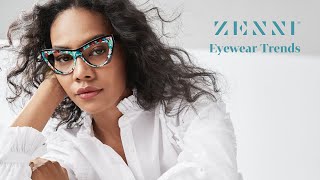 Latest Eyewear Trends from Zenni [upl. by Yrdnal]