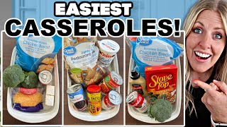 Top 3 EASIEST Casseroles You Will Ever Make [upl. by Caesaria]