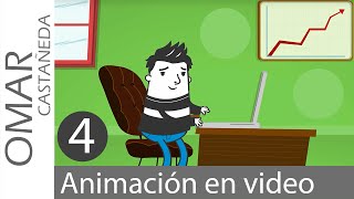 ANIMACION EN VIDEO CON POWTOON PARTE 4 [upl. by Ynatterb]