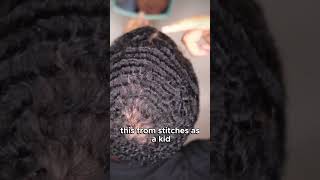 Wave Check 7 Week Wolf Progress 360waves justintime haircare [upl. by Ralli]