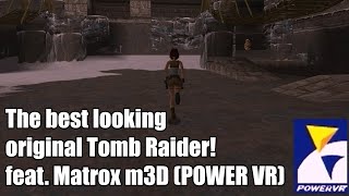 Tomb Raider 1996 Original Power VR PCX2 Caves Gameplay 1024x768 [upl. by Eniloj510]