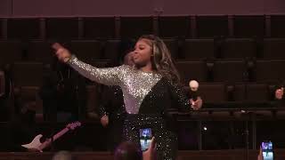 Jekalyn Carr  Greater is Coming Live 2022 Little Rock AR Bradcomm Ent  MylesHouse Music [upl. by Esiuol]