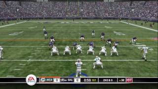 Madden NFL 2010 Wildcat Offense [upl. by Hoffer]