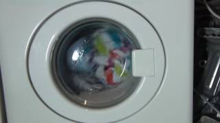 Zanussi Compact 3kg ZWC1300  Cotton 90c Main wash  wash tumbles Pt 715 [upl. by Groveman21]