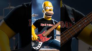 The Simpsons Did It Again Homer Covers Iron Maiden [upl. by Pozzy]