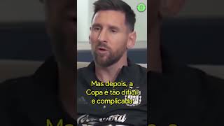 LIONEL MESSI COLOCA ESSES PAÍSES COMO FAVORITOS PARA A COPA shorts [upl. by Plusch]