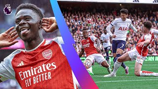 Arsenal v Spurs moments that get increasingly more HEATED [upl. by Mckee525]