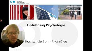 Kurzvorlesung „Einführung in die Psychologie“ [upl. by Essila]