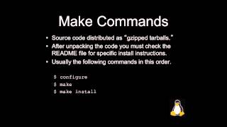 The Basics of Installing Software from Source in Linux [upl. by Ronny870]