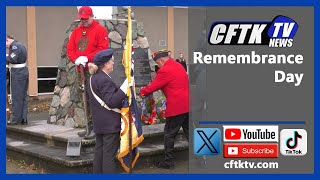 November 11 2024  Terrace Remembrance Day  Reporter Jaylene Matthews [upl. by Whitson937]