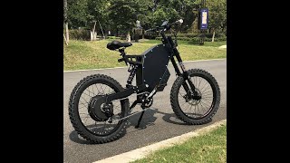 Stealth Bomber 72V 5000W Electric Enduro Bike  StealthBikeCo [upl. by Gertrude124]