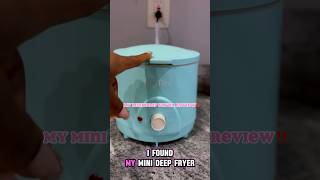 My mini deep fryer review ‼️🤌🏽 myminideepfryer youtubeshorts fryerrecipes amazon walmart [upl. by Gati]