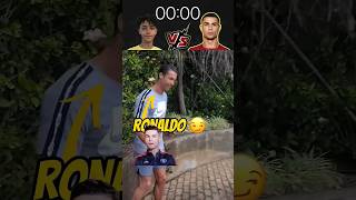 Ronaldo react her family sprint 🥶🥶 football ronaldo messi trending ytshorts [upl. by Pool336]