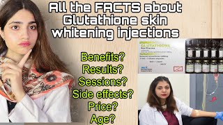 Glutathione Skin Whitening Injections  Detailed Review by Dr  whitening injections before amp after [upl. by Lohcin]