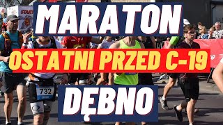 Maraton Dębno  relacja trasa vlog [upl. by Llenrahs]