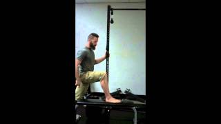 Modified Hip Flexor Stretch from a standing postion [upl. by Thecla]