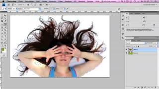 Haare freistellen AlphaKanal Photoshop  WebdesignPodcastde  Folge 10 [upl. by Lenej561]