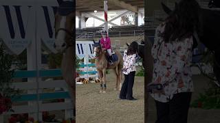 Pony Grand Prix Los Angeles equestrian centre horse showjumping equestrian horselover pony [upl. by Spielman596]