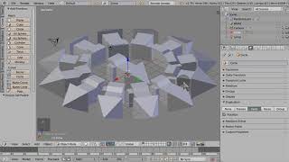 Blender DupliVertsDuplicate Object Instances in a Circular Array [upl. by Antoinetta370]