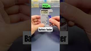 Do you have a batteries tester device batterytest electricbattery battery [upl. by Ocnarfnaig]