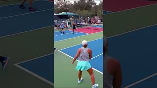 🎭Stubborn Defense Drama pickleballhighlights pickleball sports sporthighlights [upl. by Oedama154]