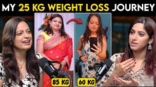 Swatis 25 Kg Weight Loss amp Post Pregnancy Transformation  By GunjanShouts [upl. by Aires821]