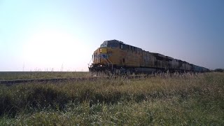 UP 6455 northbound train on the Spine Line [upl. by Dannie]