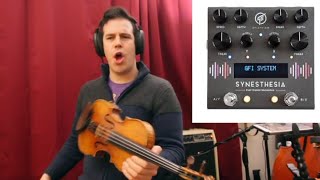 GFI System Synesthesia Dual Modulation Engine Violin Demo [upl. by Aciretehs]