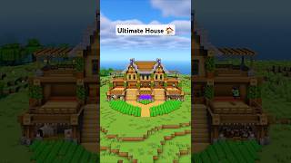 Minecraft ULTIMATE Survival House 🏠 Build minecraft [upl. by Anoval]