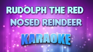 Rudolph The Red Nosed Reindeer Karaoke amp Lyrics [upl. by Oah]